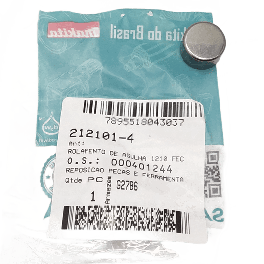 Rolamento De Agulha 1210 - 212101-4 - Makita