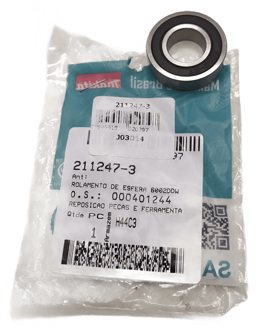 Rolamento De Esfera 6002Ddw - 211247-3 - Makita