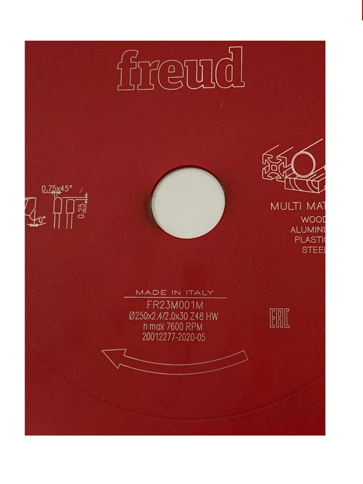 Serra 250X24X48Z F30 Rt Fr23M001M F30 - F03Fs09888 - Freud