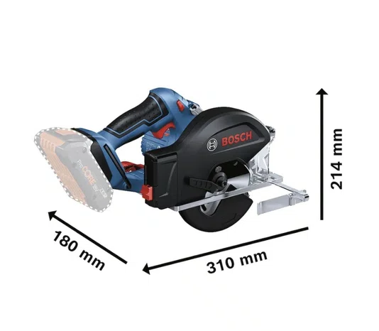Serra Circular 18V Gkm 18V-50+Disco Sb. - 06016B8000