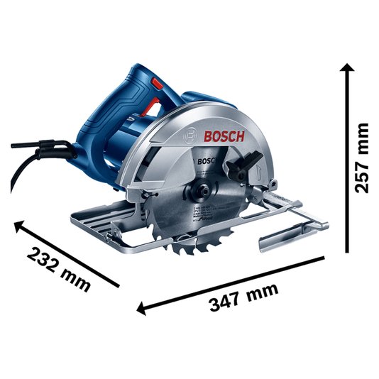 Serra Circular Gks 150 1500W 220V + Bolsa - 06016B30E2 - Bosch