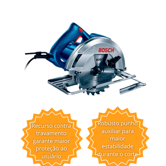 Serra Circular Gks 150 1500W 220V + Bolsa - 06016B30E2 - Bosch