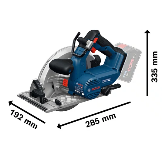 Bosch Gks 18V-68-2 Serra Circular 184Mm + Disco Para Madeira - 06016D00E0