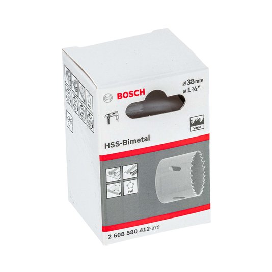 Serra Copo Bimetal Bosch 38Mm 1.1/2" - 2608580412