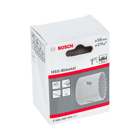 Serra Copo Bimetal 59Mm 2.5/16" Bosch - 2608580424