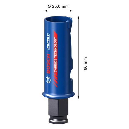 Serra Copo Construction Material 25 Mm Bosch - 2608900454