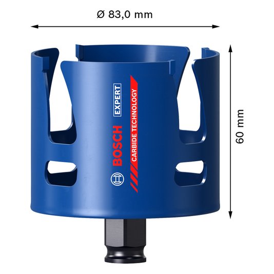 Serra Copo Construction Material 83 Mm Bosch - 2608900476