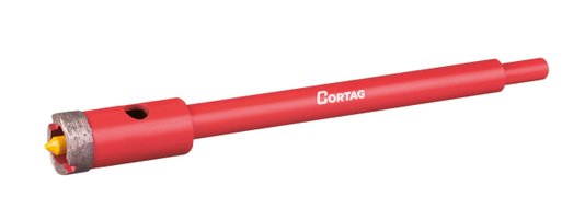 Serra Copo Diamantada Para Alvenaria 25Mm Com Haste 61415 - Cortag