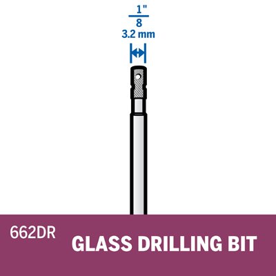 Serra Copo Diamantada Para Vidro Dremel - 662Dr - 26150662Ab