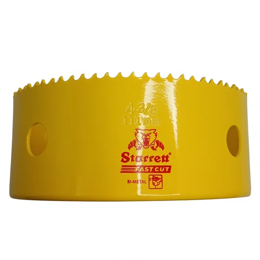 Starrett Serra Copo 111Mm(4-3/8") Bi-Metal Fast Cut - Fch0438-G