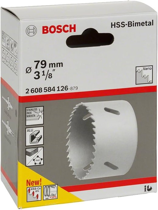 Serra Copo Hss Bimetalica 79Mm Bosch - 2608580433