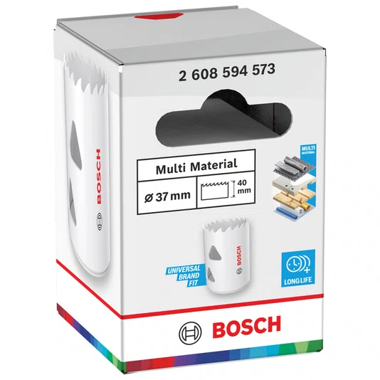 Bosch Serra Copo Rosqueada 37Mm Multimaterial Bim - 2608594573