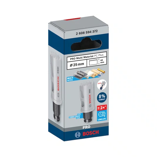 Bosch Serra Copo 25X44Mm Multi Material Pro Pc Plus - 2608594372
