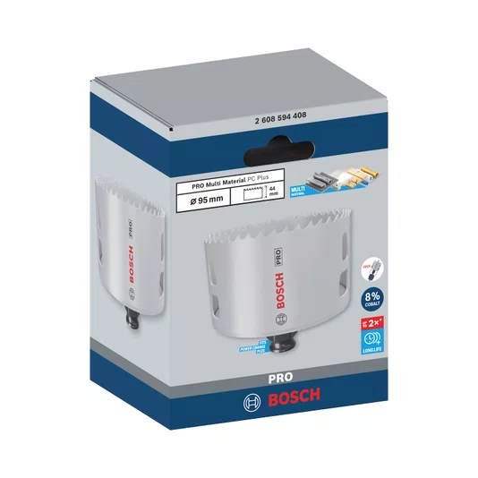 Bosch Serra Copo 95Mm Multimaterial Powerchange Pc Plus - 2608594408