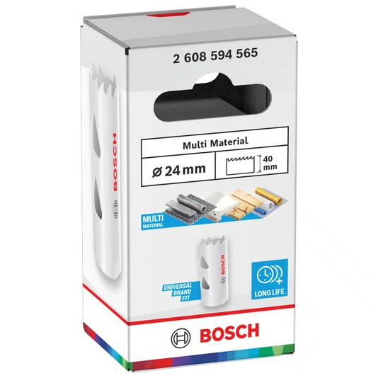Bosch Serra Copo Rosqueada 24Mm Multimaterial - 2608594565