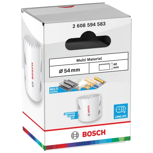 Bosch Serra Copo 54Mm Rosqueada Multimaterial - 2608594583