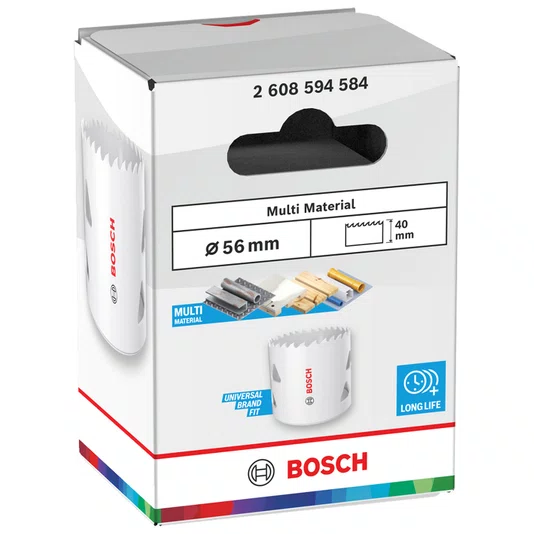 Bosch Serra Copo Rosqueada 56Mm Multimaterial - 2608594584