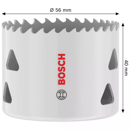 Bosch Serra Copo Rosqueada 56Mm Multimaterial - 2608594584