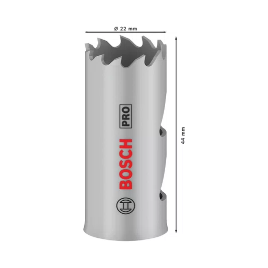Bosch Serra Copo 22X44Mm Multi Material Pro - 2608901496