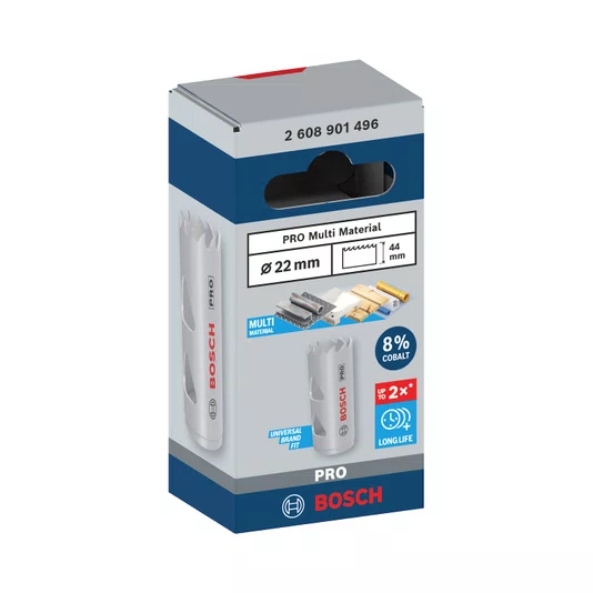 Bosch Serra Copo 22X44Mm Multi Material Pro - 2608901496