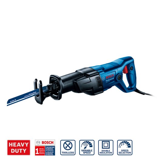 Serra Sabre Gsa 120 (1200W/220V) C/ Lâmina De Serra - 06016B10E0 - Bosch