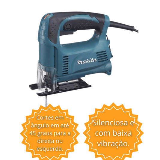Serra Tico-Tico 450 W 4327 Makita - 4327-220V