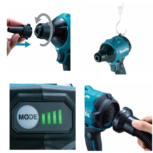 Soprador A Bateria Lxt 18V Max Li-Ion Das180Z - Makita