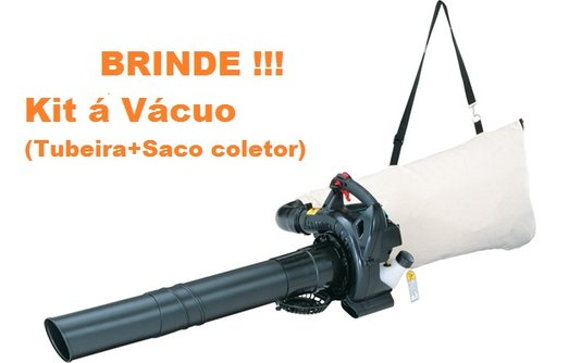 Soprador Aspirador A Gasolina 4 Tempos Makita Bhx2500G + Brinde Kit À Vàcuo