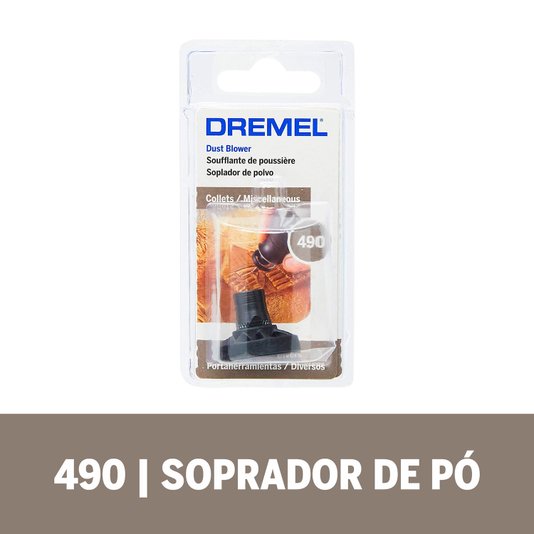 Soprador De Pó Para Micro Retífica 490 Dremel - 26150490Aa