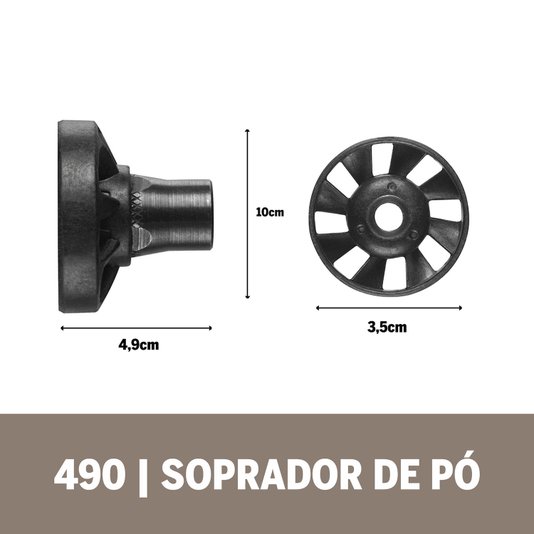 Soprador De Pó Para Micro Retífica 490 Dremel - 26150490Aa