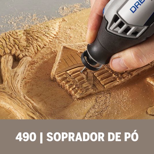 Soprador De Pó Para Micro Retífica 490 Dremel - 26150490Aa