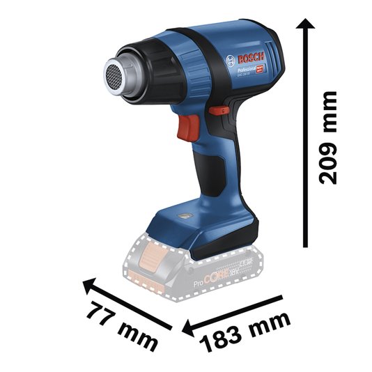 Soprador Termico Ghg 18V50 Sb 06012A6580