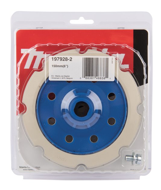 Prato De Velcro 150Mm 6" 197928-2 - Makita