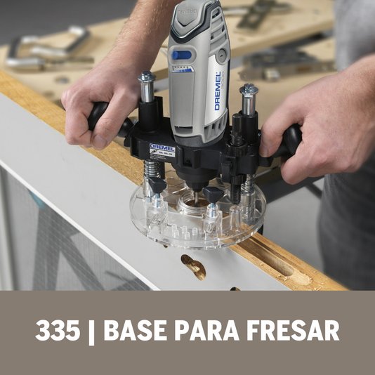 Suporte P/ Tupia Acoplamento Micro Retífica Dremel - 335 - 26150335Ja
