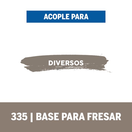 Suporte P/ Tupia Acoplamento Micro Retífica Dremel - 335 - 26150335Ja