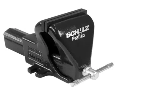 Torno Bancada Pratiko Manual N4 Ferro Fundido Nodular 101,6Mm Pt P/Fixacao Aperto Pecas 10010091