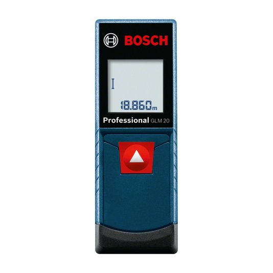 Trena A Laser Glm 20 Professional Bosch - 0601072Eg0