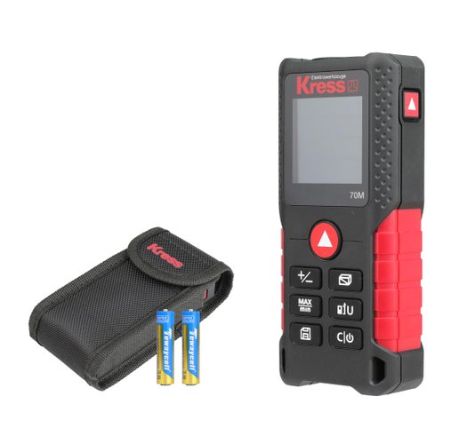 Trena Laser Digital Medidor 70M - Ki201 - Kress
