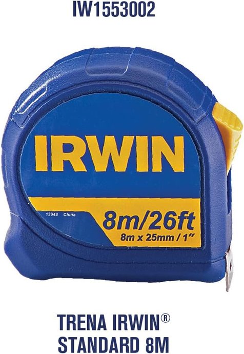 Trena Standard Irwin 8M/ 26Ftx1 C/6 Iw13948