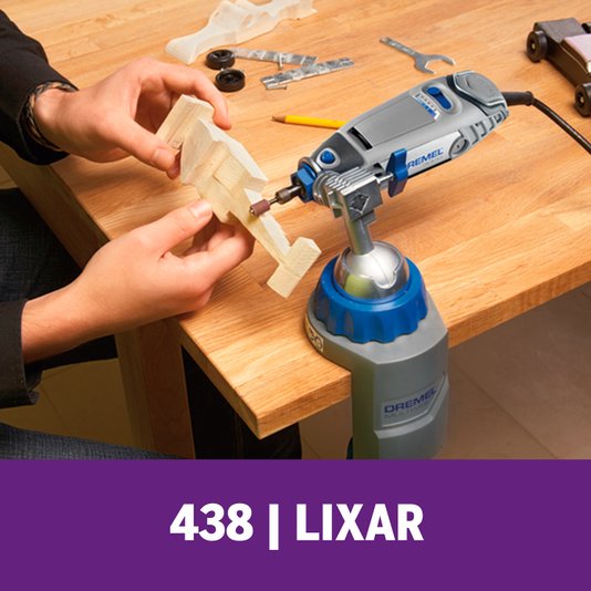Tubo De Lixa 1/4 6,4Mm De Grão 120 Dremel - 438 - 2615000438