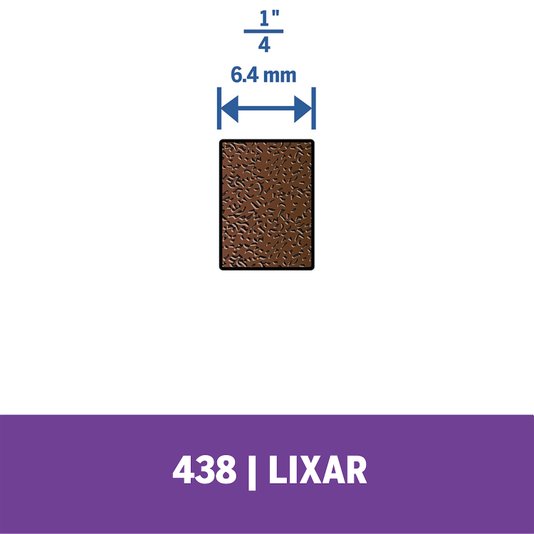 Tubo De Lixa 1/4 6,4Mm De Grão 120 Dremel - 438 - 2615000438