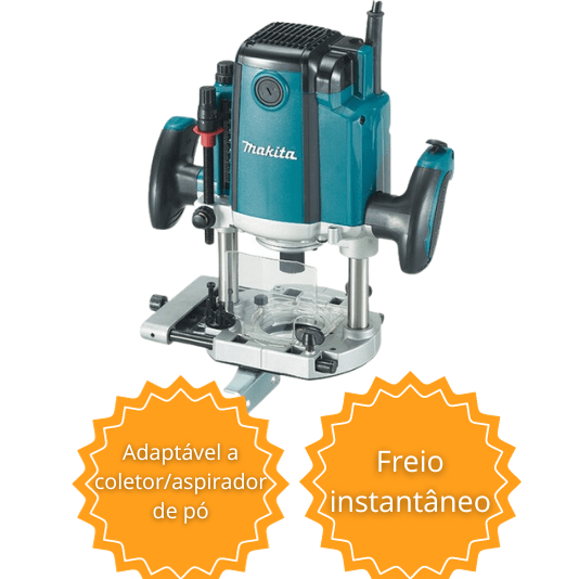 Tupia 12Mm C/ Freio Eletronico - Rp1801F-220V - Makita