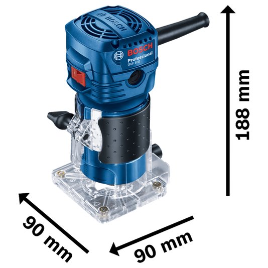 Tupia Gkf 550 127V 550W C/ 2 Pinças - 06016A00D0 - Bosch
