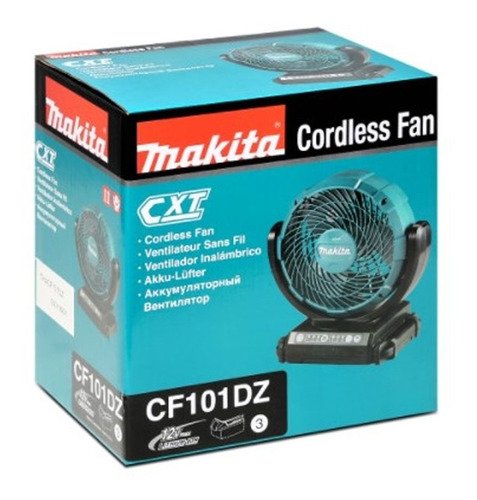 Ventilador 180Mm Bat. 12V Max Cxt Li-Ion - Cf101Dz - Makita