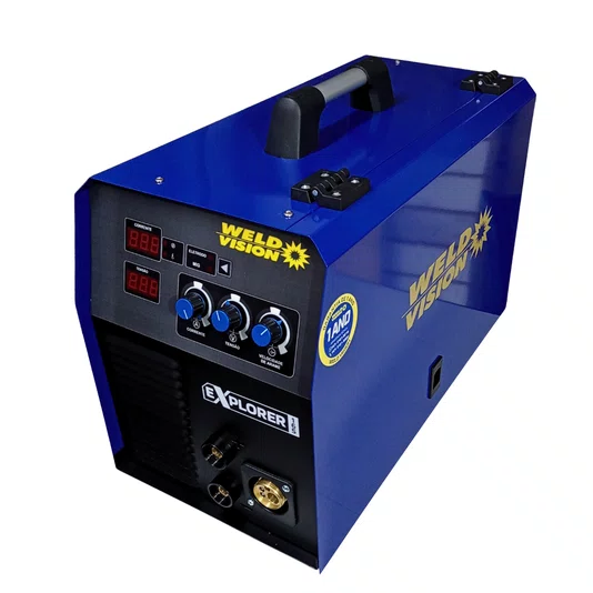 Weld Vision - Explorer 165 Máquina De Solda Mig/Mag/Tig* E Eletrodo 220V Monofásica Com Tm/Gt/Pe/Plug 9Mm - 27621