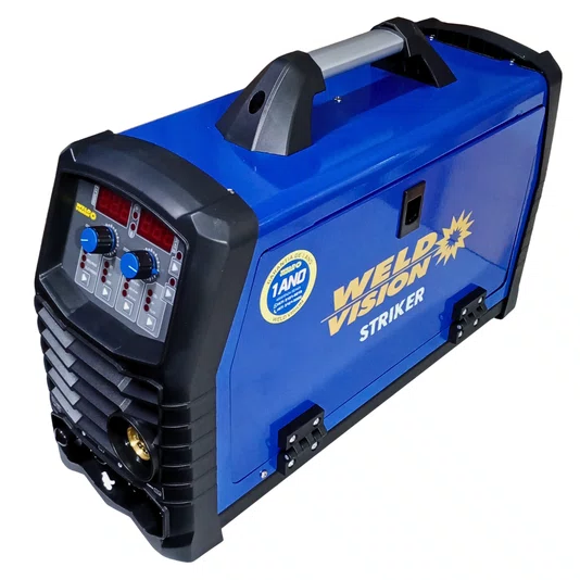 Weld Vision Striker 4 Em 1 - Inversora De Solda Multiprocesso Monofásica 220V Com Tm/Tt/Tp/Gt/Pe - 27926