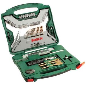 Jogo De Brocas De Titanio Bosch C/ 100 Peças - 2607019330