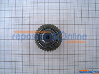 Eixo Montado P/ Furadeira Gbm6 Re Bosch - 2609120405