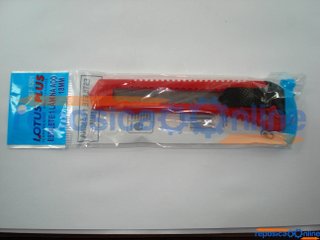 Estilete 1 Lamina Aco 18Mm - 5201 - Lotus