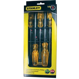 Jogo De Chave Fenda E Phillips Stanley - 69-451J